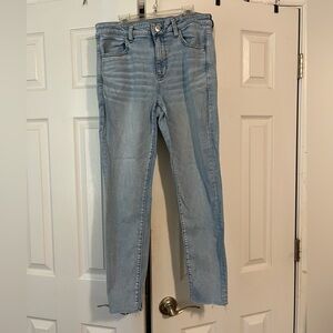 American Eagle Outfitters Light Blue Skinny Jeans